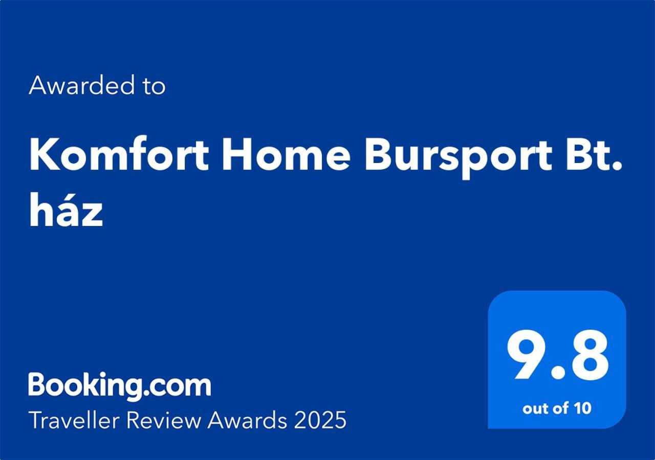 Komfort Home Bursport Bt. Haz 발라톤페니베스 외부 사진